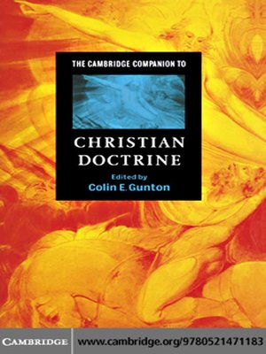 cover image of The Cambridge Companion to Christian Doctrine